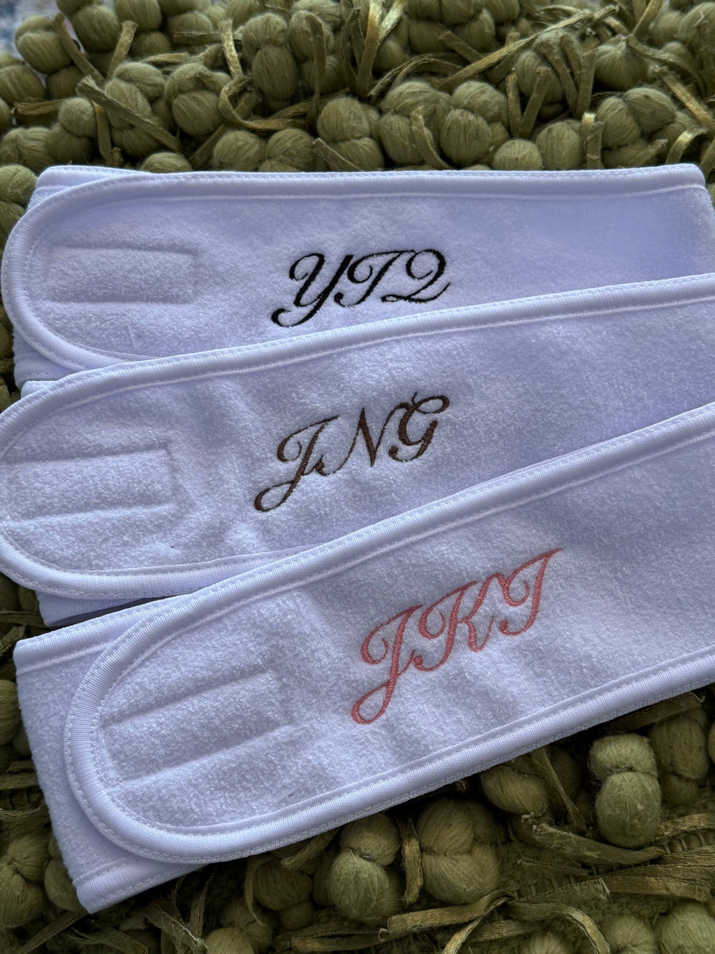 Embroidered Spa Headband
