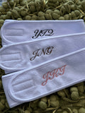 Embroidered Spa Headband