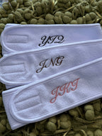 Embroidered Spa Headband