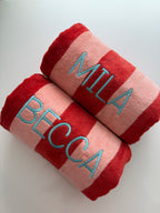 Embroidered towels