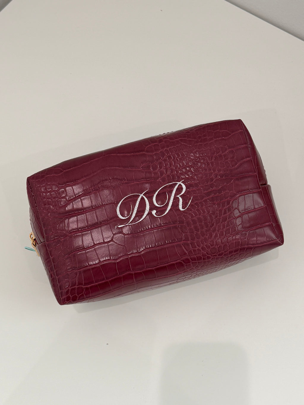 Embroidered Chic Cosmetic & Travel Bag