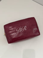 Embroidered Chic Cosmetic & Travel Bag
