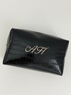 Embroidered Chic Cosmetic & Travel Bag