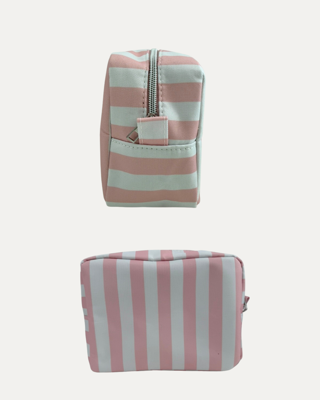 Striped Pink Vacay Pouch